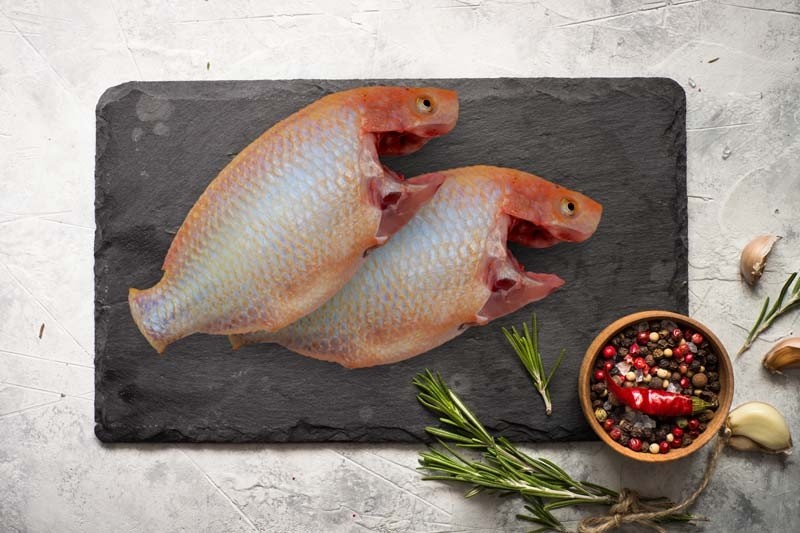 Premium Red Tilapia from FreshToHome Farms Whole Cleaned Buy online