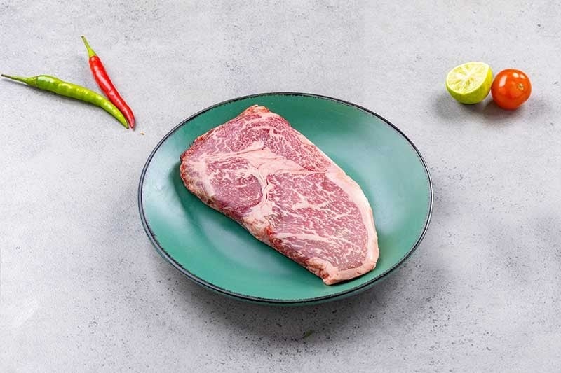 Wagyu Beef Rib Eye Steak (AU) - Pack of 220g : Buy online | freshtohome.com