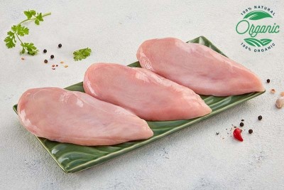 Organic Premium Chicken Breast Fillet - Pack of 500g