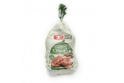 New Zealand Tegel's Free Range Frozen Whole Chicken - Pack of 1.35kg