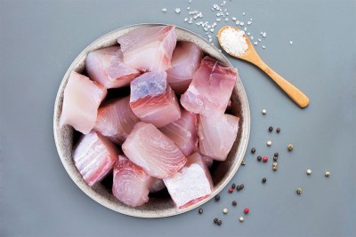 Cobia / Motha (Small) - Pack of Skinless Curry Cut (400g)