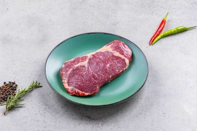 Organic Beef Rib Eye Steak (AU) - Pack of 220g : Buy online ...