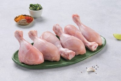 Premium Antibiotic-residue-free Chicken Drumsticks Skinless (Pack of 6)