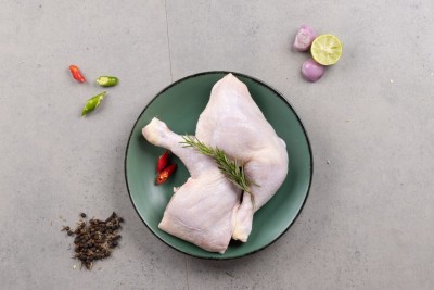 Premium Antibiotic-residue-free Chicken Thigh / Whole Leg With Skin - Pack of 2 Pcs